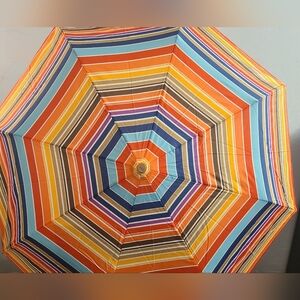 Multicolor Striped Umbrella by Totes